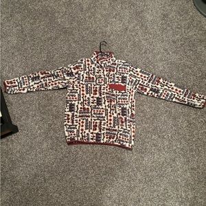 Patagonia Fleece Quarter Button Up (SIZE LARGE